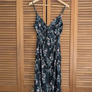 Floral Spaghetti Strap Dress Forever 21